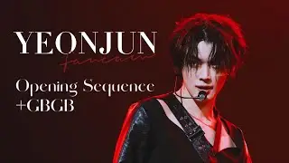 [4K Fancam] 2022 KBS 가요대축제 Opening Sequence+GBGB（TXT YEONJUN 연준 Focus）2022.12.16
