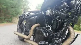 Yamaha Virago XV 250 Exhaust.
