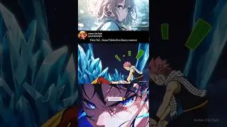 Fairy Tail | Natsu Tickles Erza Funny moment #shorts #natsu #fairytail #erza #funnyvideo #natsuerza