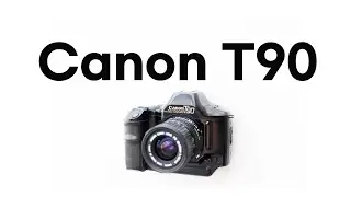 Canon T90 film camera. tank or camera