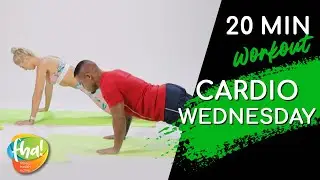 20 minute cardio workout | Cardio Wednesday with Anver Alexander and Tammy Rawstron | Week 1