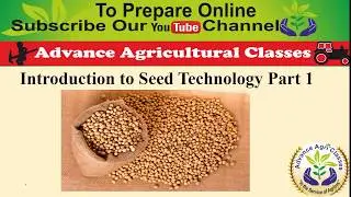 Introduction to Seed Technology IBPS AFO (Hindi/English)
