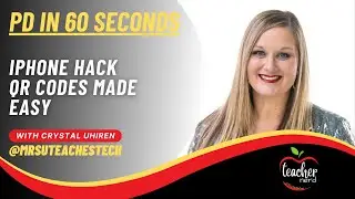 PD in 60 Seconds: iPhone Hack - QR Codes Made Easy