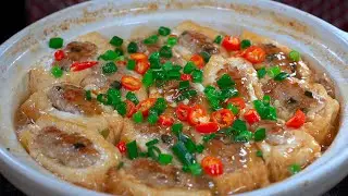 年夜菜系列之———第四道菜，客家酿豆腐，豆腐豆腐，越吃越富，寓意非常的好#like #cooking #food