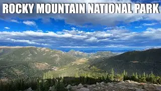 Kaden spends a few hours at Rocky Mountain National Park in Colorado