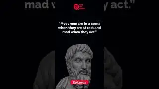 Most men are in a coma when they | Epicurus Mill Quotes | whatsapp status | #shorts #quotes