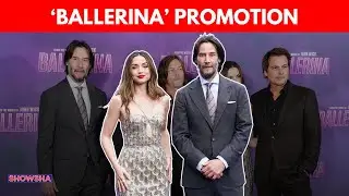 Keanu Reeves & Ana de Armas Promote Upcoming 'John Wick' Spinoff 'Ballerina' In London | N18G