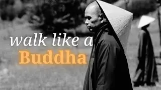 Walk like a Buddha | Teaching by Thich Nhat Hanh | #mindfulness