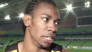 From The Daegu 2011 Mixed Zone: Yohan Blake JAM