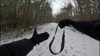 POV Photography Snowy Nature Walk