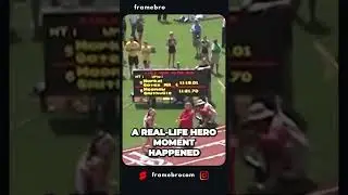 Real-life hero saves fighter from devastating knockout, incredible act of compassion