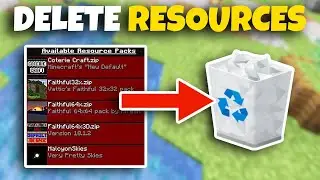 How to Delete Resource Packs in Minecraft Java (Remove Texture Packs 2025 Guide)