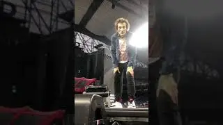 Ron Wood at the soundcheck - Ford Field, Detroit - 2021 No Filter Tour
