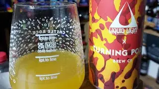 Liquid Light X Turning Point Brew Co - Lady Stardust Mango IPA - Craft Beer Review
