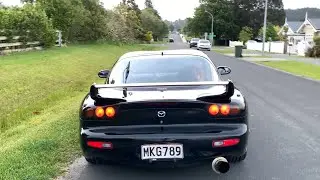 Drive the Mazda RX-7 FD3s Type RS 1080P 60fps