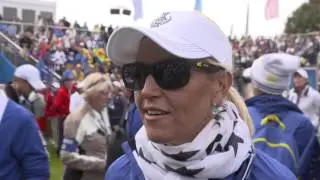 Day 2: Carin Koch Interview | Solheim Cup 2015