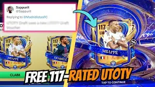 TOTY Week 3 Official Leaks & Free 117 OVR UTOTY Compensation Gift | FC Mobile