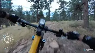 Feiyu Tech FY-WG 3-axis wearable gimbal test - Mountain Biking