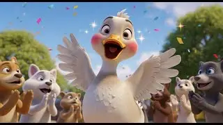 The Duck Who Baked Cupcakes | Kids Rhymes and Learning Songs