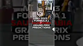 My 2023 F1 Saudi Arabian Grand Prix Predictions #formula1 #edit