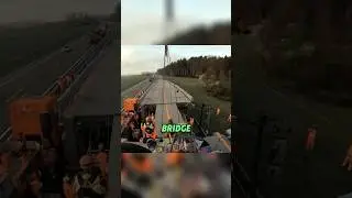 MOVING BRIDGE THAT STOPS TRAFFIC JAMS