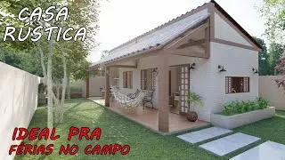 Casa pequena rústica | IDEAL PARA FÉRIAS |