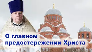 О главном предостережении Христа. Проповедь священника Димитрия Лушникова.