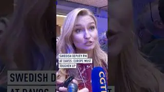 Swedish Deputy PM at Davos: Europe must toughen up