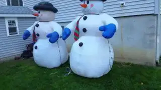 2002 Hugging snowman comparison video