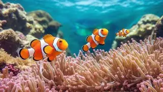The Best 4K Aquarium 🐠 Explore the Stunning World of Sea Jellyfish and Beautiful Coral Reef Fish.#96