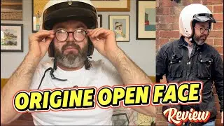 Retro Open Face Helmet Review | Origine Bike Helmet