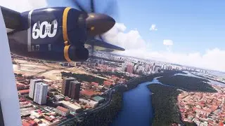 ATR 72-600 Azul Linhas A&eacute;reas | Decolagem de Aracaju