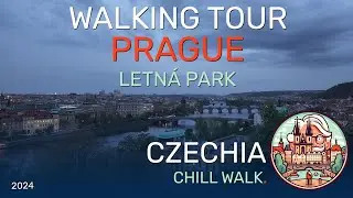 Chill Walk during Blue Hour in Prague - Letná park - 10/2024