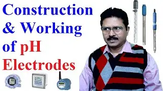 pH: How to construct pH electrode and how it works to measure pH of unknown solution