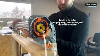 Montage du volet roulant traditionnel syst&egrave;me Optimo.