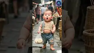 The Singing Ba-BEE 👶 #viralvideo #cute #baby#AIChronicles #viralvideo