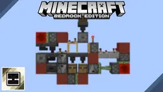 Minecraft Bedrock Tutorial: [Broken] 1-Wide Tileable Shulker Box Unloader