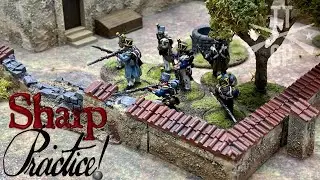 Tabletop CP: Sharp Practice Battle Report- The Banner of Agua Caliente