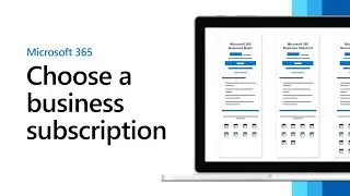 Выберите подписку на Microsoft 365 для бизнеса