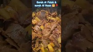 #Surah Al #Falak & surah Al#Naas #Masaallaha beutfull resiting And yummy food #sorts#like#suscribes