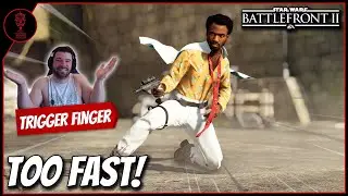 Lando! But Twisted Has The Fastest Trigger Finger!  - Star Wars Battlefront 2