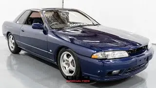 Nissan Skyline R32 GTST BN6 Blue Color Walk Around Video - RHD Specialties