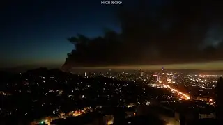 SF Pier 45 fire 2020-05-23 @4:20AM timelapse