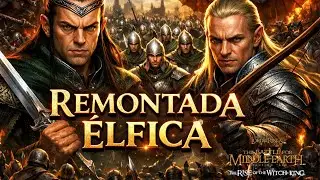 Íbamos a Perder… Hasta que los Elfos de Lórien Despertaron | BFME2 4vs4 ÉPICO