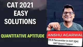 CAT 2021 Solved Paper | CAT previous year solved papers | CAT preparation 2024 |CAT preparation 2025