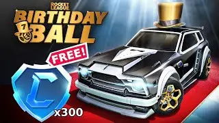EVERYTHING IN THE NEW ROCKET LEAGUE BIRTHDAY BALL EVENT! *FREE CREDITS*