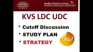KVS LDC PREPARATION 2018 - CUTOFF DISCUSSION / COMPLETE STUDY PLAN