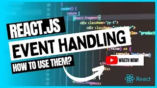 What is Event Handling in React.js?