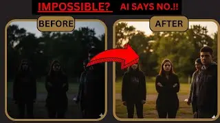 The Impossible Edit Challenge - Can Nano Banana Fix This Broken Photo?
