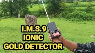 i.m.s.9 ionic gold detector #ionic #goldmetaldetectors #dowsingrods #detectinghistory #metaldetector